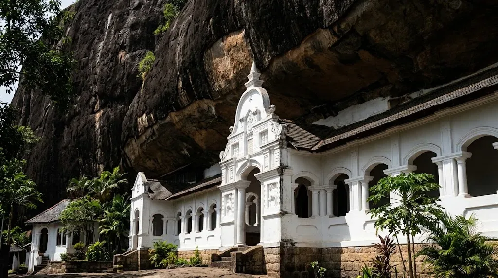 Sigiriya Rock Fortress and Dambulla Cave Temple on an excursion from Bentota